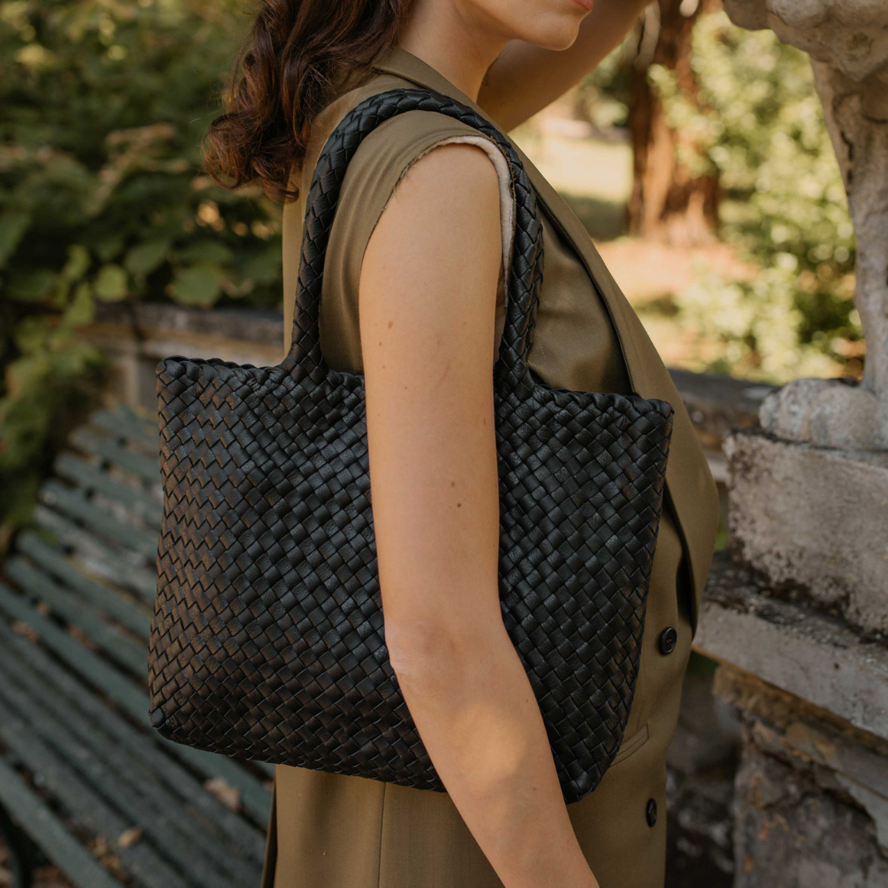 The Mini Elena Woven Handbag – MILANER