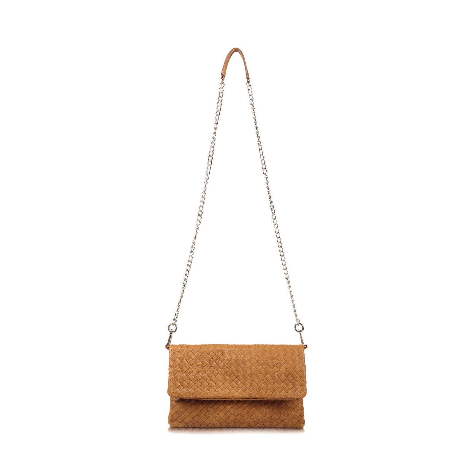hobo sterling raine sterling leather foldover clutch bag MILANER