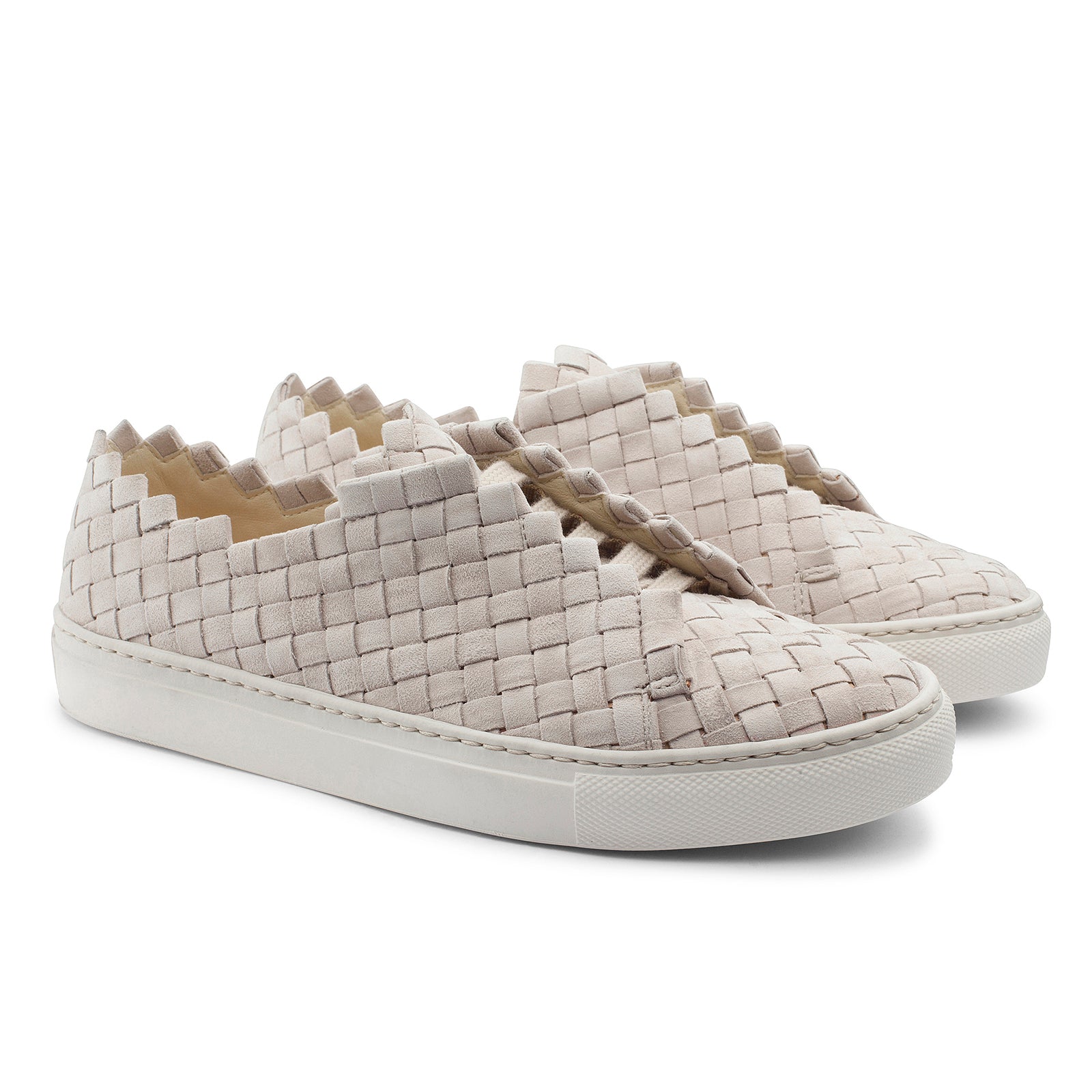 The Woven Sneaker Suede, Woven Womens - MILANER