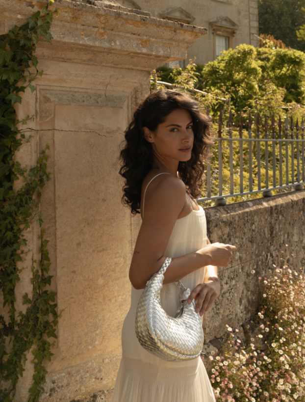 The Mini Dolce Woven Hobo