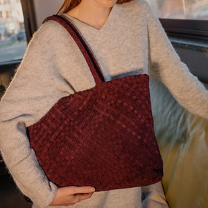 The Classic Elena Woven Handbag