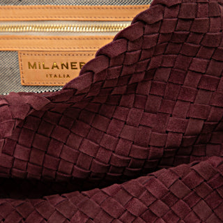 Burgundy Suede