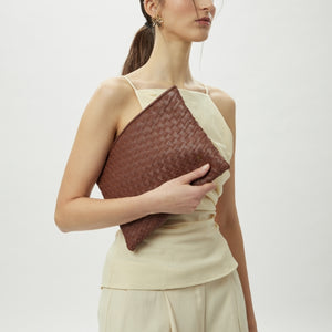 The Meg Woven Clutch