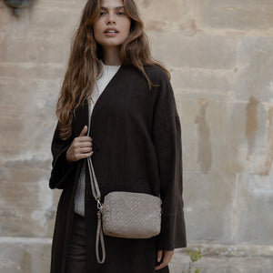 Deep Taupe Suede