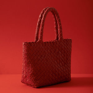 The Micro Elena Woven Handbag
