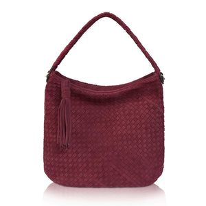 Burgundy-Suede