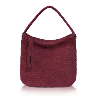 Burgundy-Suede