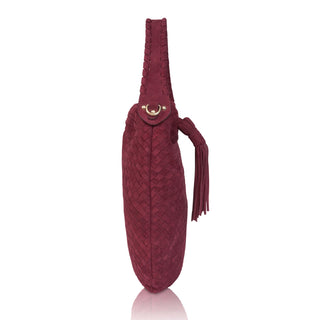 Burgundy-Suede