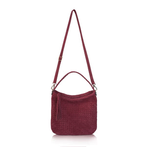 Burgundy-Suede