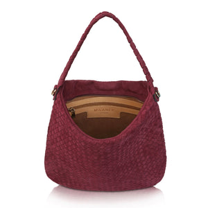 Burgundy-Suede