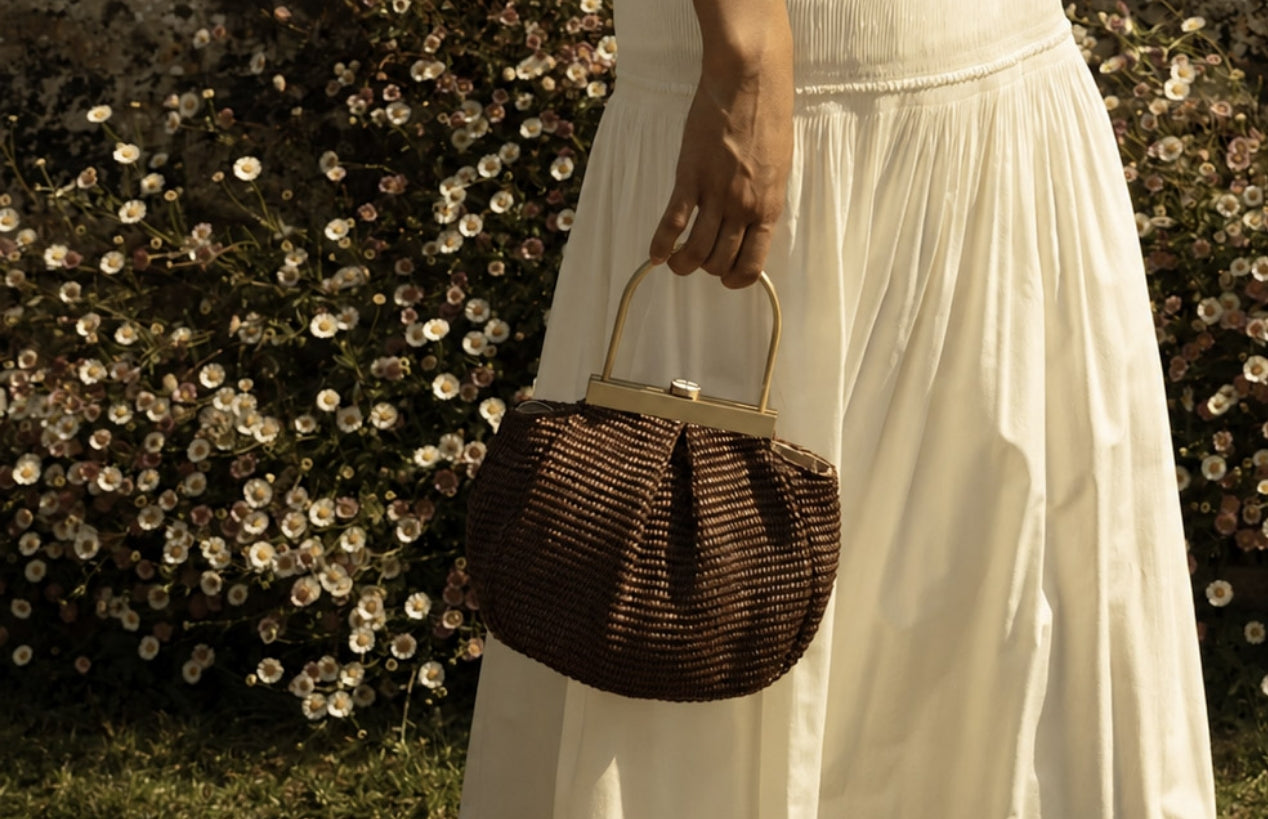 The Morgan Raffia Bag