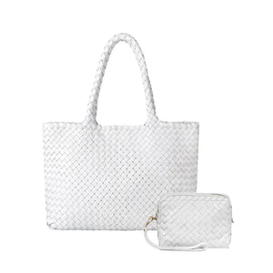 The White Woven Set