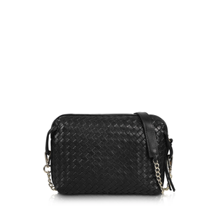 The Paula Woven Crossbody Bag