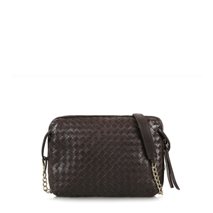 The Paula Woven Crossbody Bag