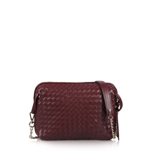 The Paula Woven Crossbody Bag