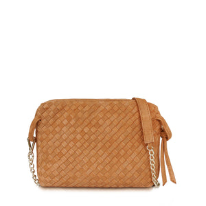 The Paula Woven Crossbody Bag