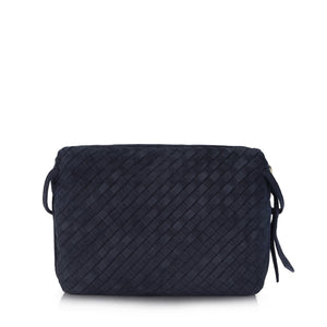 Marine-blue-Wildleder