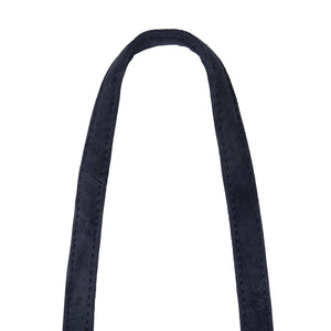 The Leather Strap - Navy Blue Suede