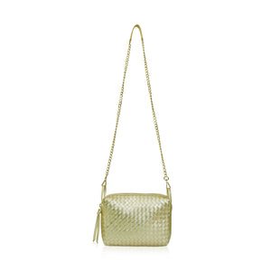 The Paula Woven Crossbody Bag