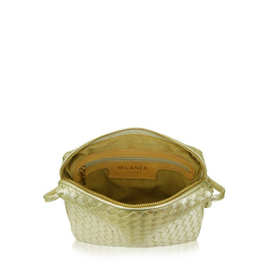 The Paula Woven Crossbody Bag