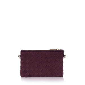burgundy-suede