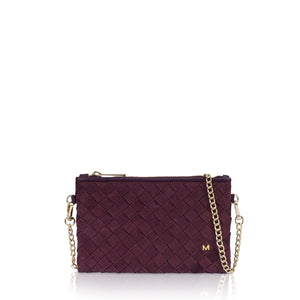 burgundy-suede