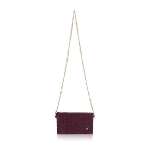 burgundy-suede