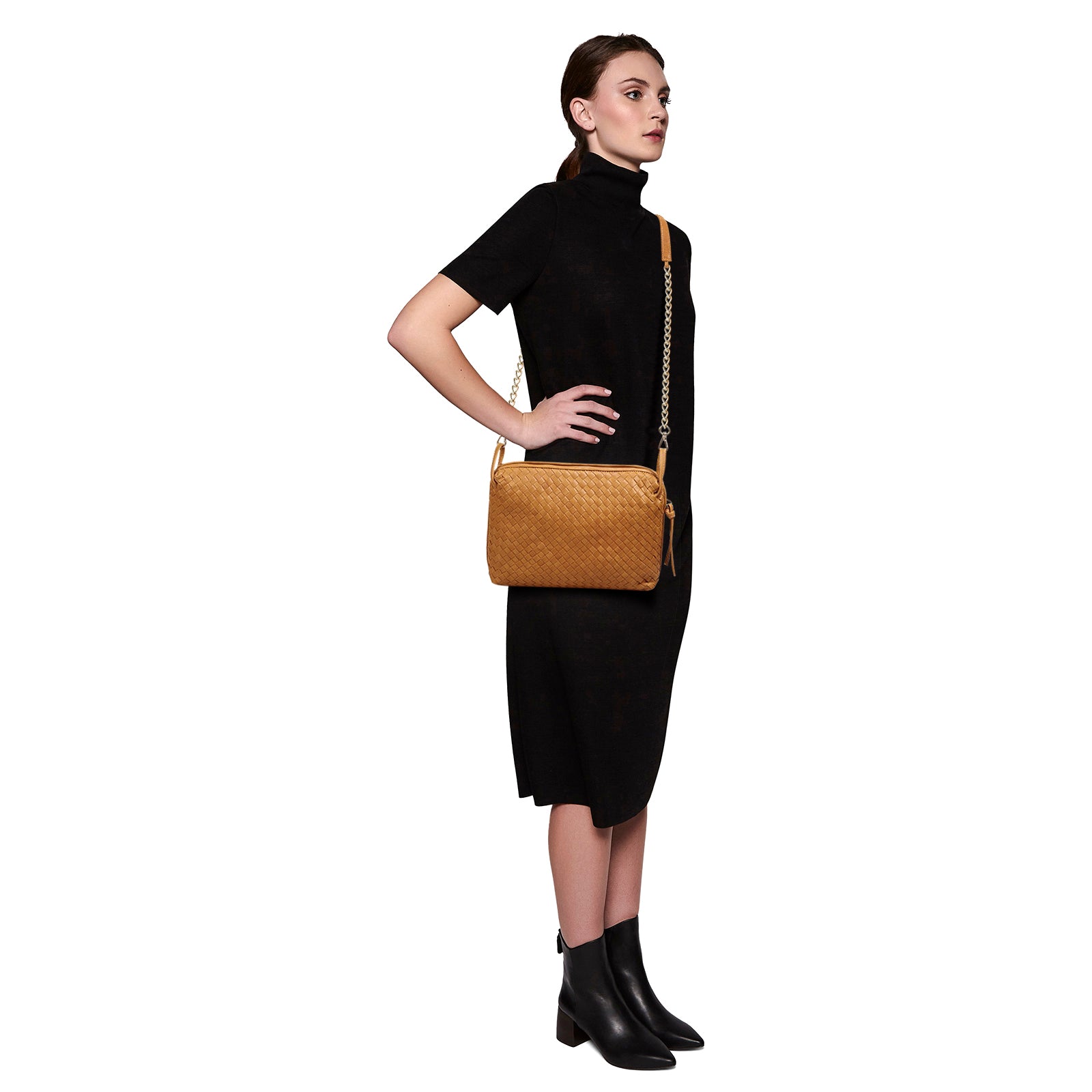 The Belinda Woven Crossbody Bag - MILANER