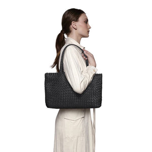 The Mini Elena Woven Handbag