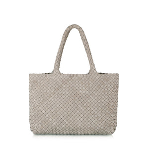 Taupe-Wildleder