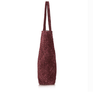 Burgundy-Suede