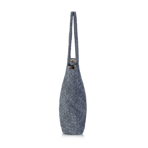 Blue-Wildleder