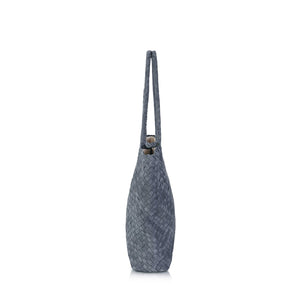 Blue-Wildleder