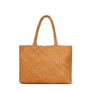 The Mini Elena Woven Handbag - Premium-Leder