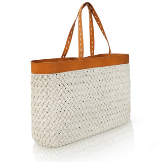 The Gigi Raffia Tote