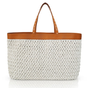 The Gigi Raffia Tote