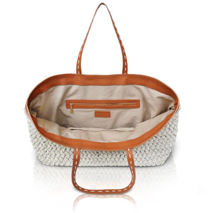 The Gigi Raffia Tote