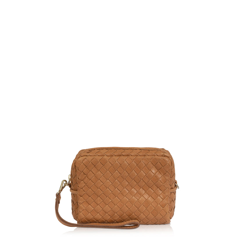 Black Santa Croce large woven-leather basket bag | Dragon Diffusion |  MATCHES UK